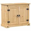 vidaXL 4 Piece Bathroom Furniture Set Corona Solid Wood Pine