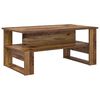 vidaXL Coffee Table Old Wood 90 x 50 x 40 cm Engineered Wood