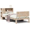 vidaXL Bookcase Bed without Mattress 90x190cm Single Solid Wood Pine