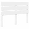 vidaXL Headboard White Engineered Wood