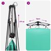 vidaXL Instant Tent Folding Sea Green 260 x 260 x 197 cm Steel