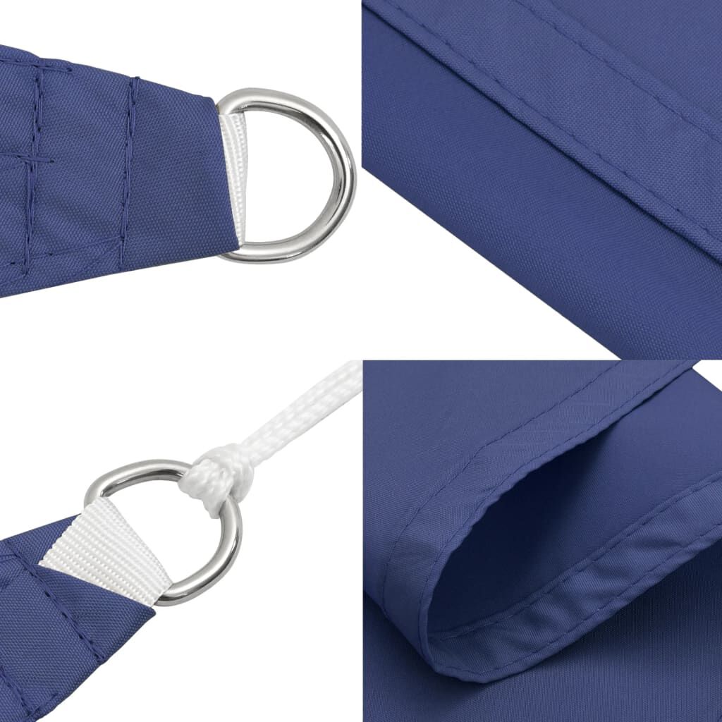 vidaXL Sunshade Sail Oxford Fabric Rectangular 5x8 m Blue