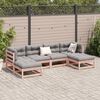 vidaXL 6 Piece Garden Sofa Set Solid Wood Douglas Fir