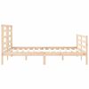 vidaXL Bed Frame without Mattress 160x200 cm Solid Wood