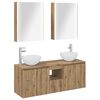 vidaXL Bathroom Cabinet Set 5 pcs Artisan Oak 53 x 15.5 x 70 cm