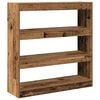 vidaXL Book Cabinet Old wood 100 x 30 x 103 cm Engineered Wood