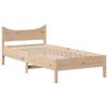 vidaXL Bed Frame with Drawers 90x200 cm Solid Wood Pine