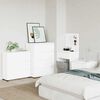 vidaXL Storage Cabinet High Gloss White 80 x 48 x 57 cm