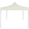vidaXL Party Tent Folding Cream 291 x 291 x 315 cm Oxford Fabric