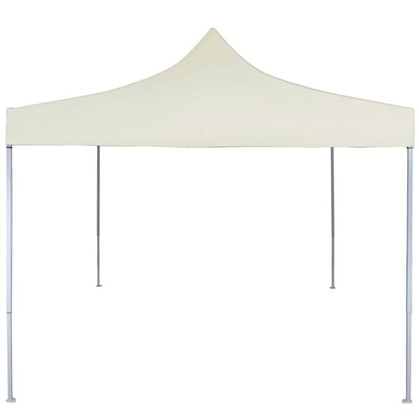 vidaXL Party Tent Folding Cream 291 x 291 x 315 cm Oxford Fabric