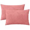 vidaXL Cushion Cover 2 pcs HEERLEN Pink 50 x 70 cm Velvet