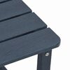 vidaXL Adirondack Side Table Navy blue 38 x 38 x 46 cm HDPE