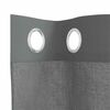 vidaXL Voile Curtains with Grommets 2 pcs Dark Grey 140x245 cm