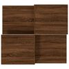vidaXL Coffee Tables 2 pcs Brown Oak Engineered Wood