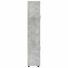 vidaXL Highboard FLORIN Concrete Grey 60 x 35 x 182 cm Engineered Wood