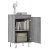 vidaXL Sideboards 2 pcs Grey Sonoma 40x35x70 cm Engineered Wood