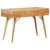 vidaXL Writing Desk Brown 110 x 55 x 76 cm Solid Mango Wood