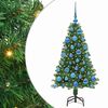 vidaXL Artificial Christmas Tree with 150 LEDs with Stand Green 120 cm