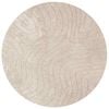 vidaXL Indoor and Outdoor Rug PALMERAS Beige &Oslash; 120 CM Polyester