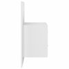 vidaXL Wall-mounted Bedside Cabinets 2 pcs High Gloss White