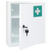 HI Medicine Cabinet 31.5x10x36 cm Steel