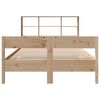 vidaXL Bookcase Bed without Mattress 140x200cm Solid Wood Pine