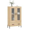 vidaXL Highboard Sonoma Oak 69.5x31x115 cm Engineered Wood