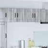 vidaXL Kitchen Cabinet with Shelf 2 pcs Grey Sonoma 60 x 31 x 40 cm