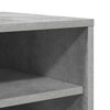 vidaXL Shoe Cabinet Concrete Grey 60x35x92 cm Engineered Wood