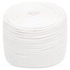 vidaXL Boat Rope Full White 10 mm 250 m Polypropylene