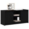 vidaXL TV Units Black 100 x 34 x 50 cm Engineered wood