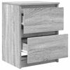 vidaXL TV Cabinet Grey Sonoma 40x35x54 cm Engineered Wood