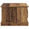 vidaXL Coffee Table Old Wood 50 x 50 x 35 cm Engineered Wood