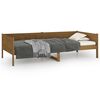 vidaXL Day Bed without Mattress Honey Brown Solid Wood Pine 90x200 cm