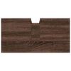 vidaXL Bathroom Sink Cabinet Brown Oak 60x30x60 cm Engineered Wood