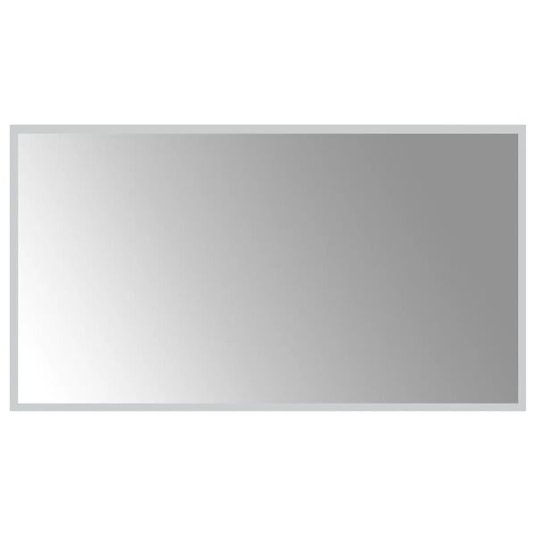 vidaXL LED Bathroom Mirror 90x50 cm