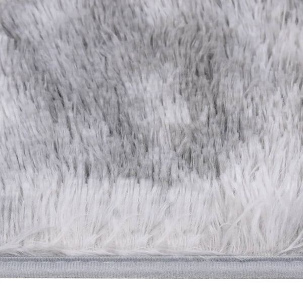 vidaXL Shaggy Rug Grey 270x180 cm