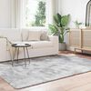 vidaXL Shaggy Rug High Pile NAVARRA Silver Grey 160x230 cm Polyester