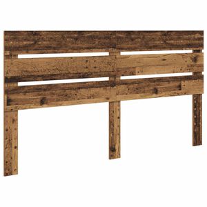 vidaXL Headboard Old Wood Engineered Wood