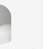 vidaXL Cat House White 51 x 30 x 52 cm Engineered Wood