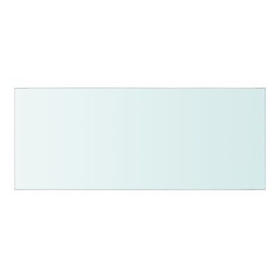 vidaXL Shelf Panel Glass Clear 50x20 cm