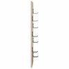 vidaXL Wall-Mounted Coat Rack Wall-mounted Sonoma Oak 30 x 1.5 x 80 cm