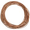 vidaXL Leather Cord Brown &Oslash;2 mm x 50 m Leather