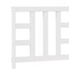 vidaXL Bed Headboard White 81x4x100 cm Solid Wood Pine
