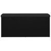 vidaXL Storage Bench Black oak 102 x 42 x 45 cm Engineered Wood