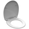 SCH&Uuml;TTE Duroplast Toilet Seat with Soft-Close WHITE