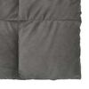 vidaXL Full Year Duvet Quilted Light Grey 140 x 220 cm Microfiber