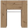 vidaXL Hallway Cabinet Artisan Oak 97.5x37x99 cm Engineered Wood