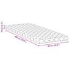 vidaXL Mattress White 90 x 200 cm PU Foam