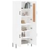 vidaXL Highboard White 69.5x34x180 cm Engineered Wood